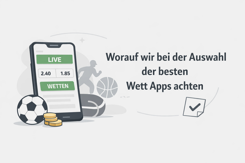 Worauf wir bei der Auswahl der besten Wett Apps achten